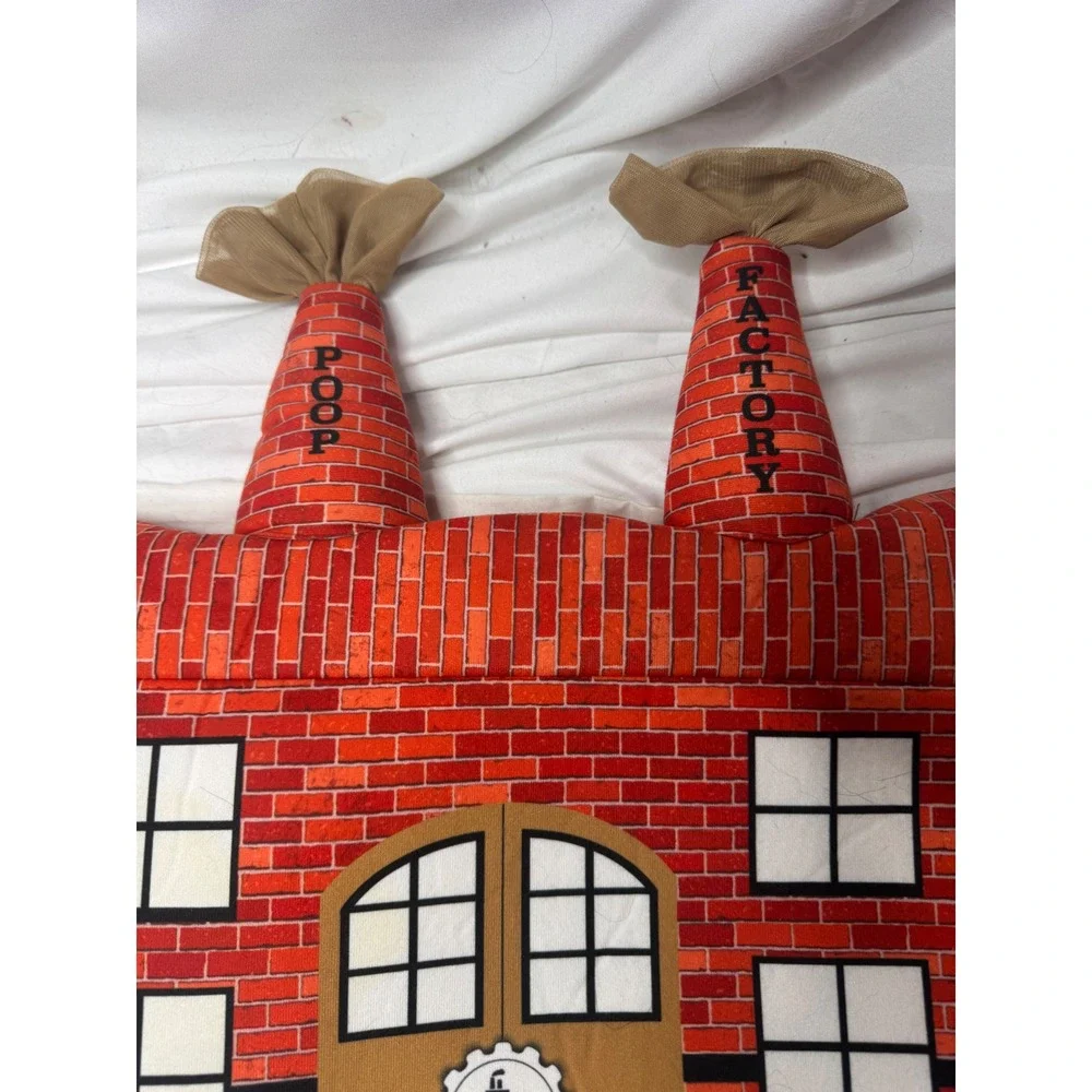 Bootique Poop Factory Dog Costume Red Brick XXL Halloween Funny Pet Outfit
